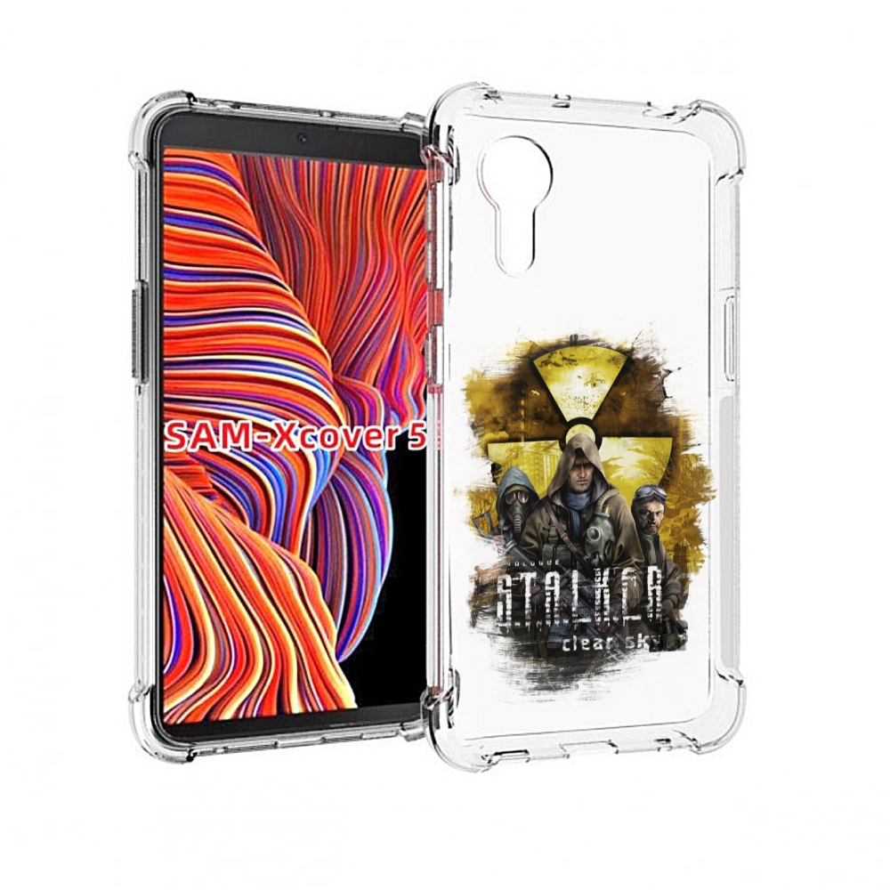 

Чехол MyPads Сталкер мужской для Samsung Galaxy Xcover 5, Прозрачный, Tocco