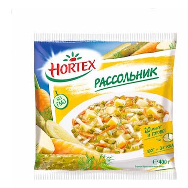 Смесь овощная Hortex Рассольник замороженная 400 г 150₽