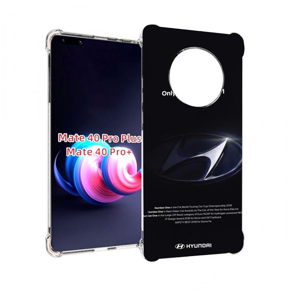 Чехол MyPads hyundai 3 для Huawei Mate 40 Pro+ Plus