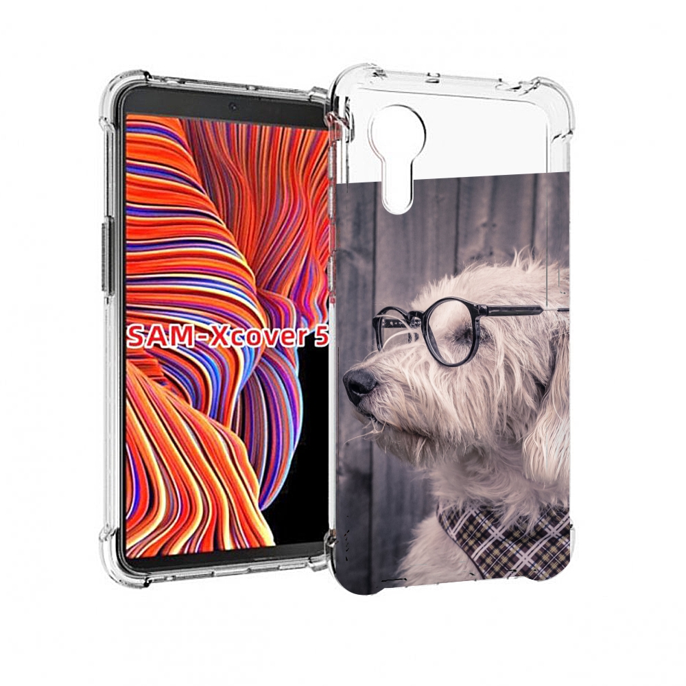

Чехол MyPads Собака-в-очках для Samsung Galaxy Xcover 5, Прозрачный, Tocco