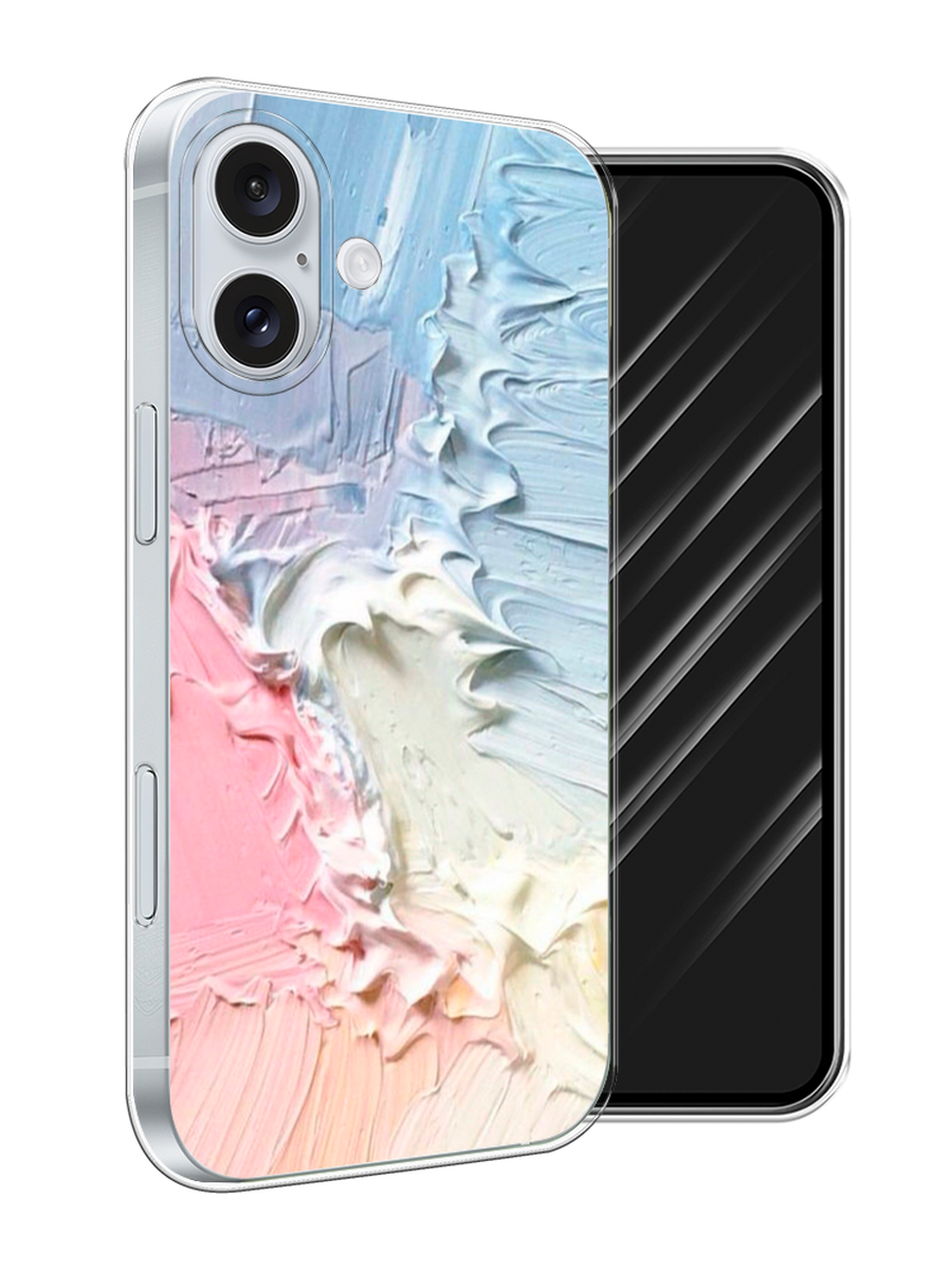 

Чехол Awog на Apple iPhone 16 Plus "Фруктовое мороженное", Голубой;розовый;желтый, 16150-1