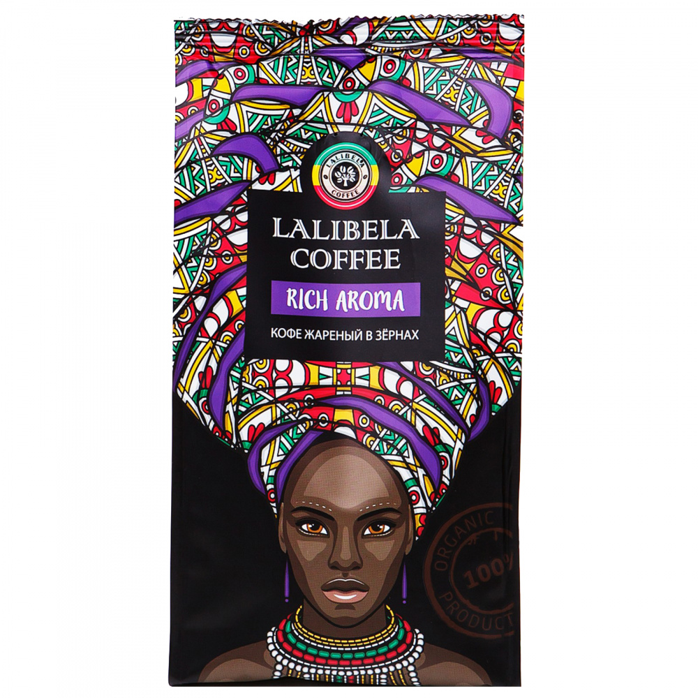 

Кофе зерновой Lalibela Coffee "Rich aroma", 250 г