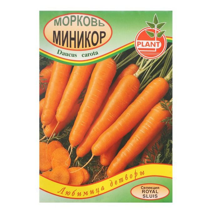 

Семена Моркови Миникор 1 г