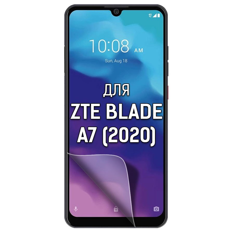 

Пленка защитная гидрогелевая Krutoff для ZTE Blade A7 (2020) (матовая)