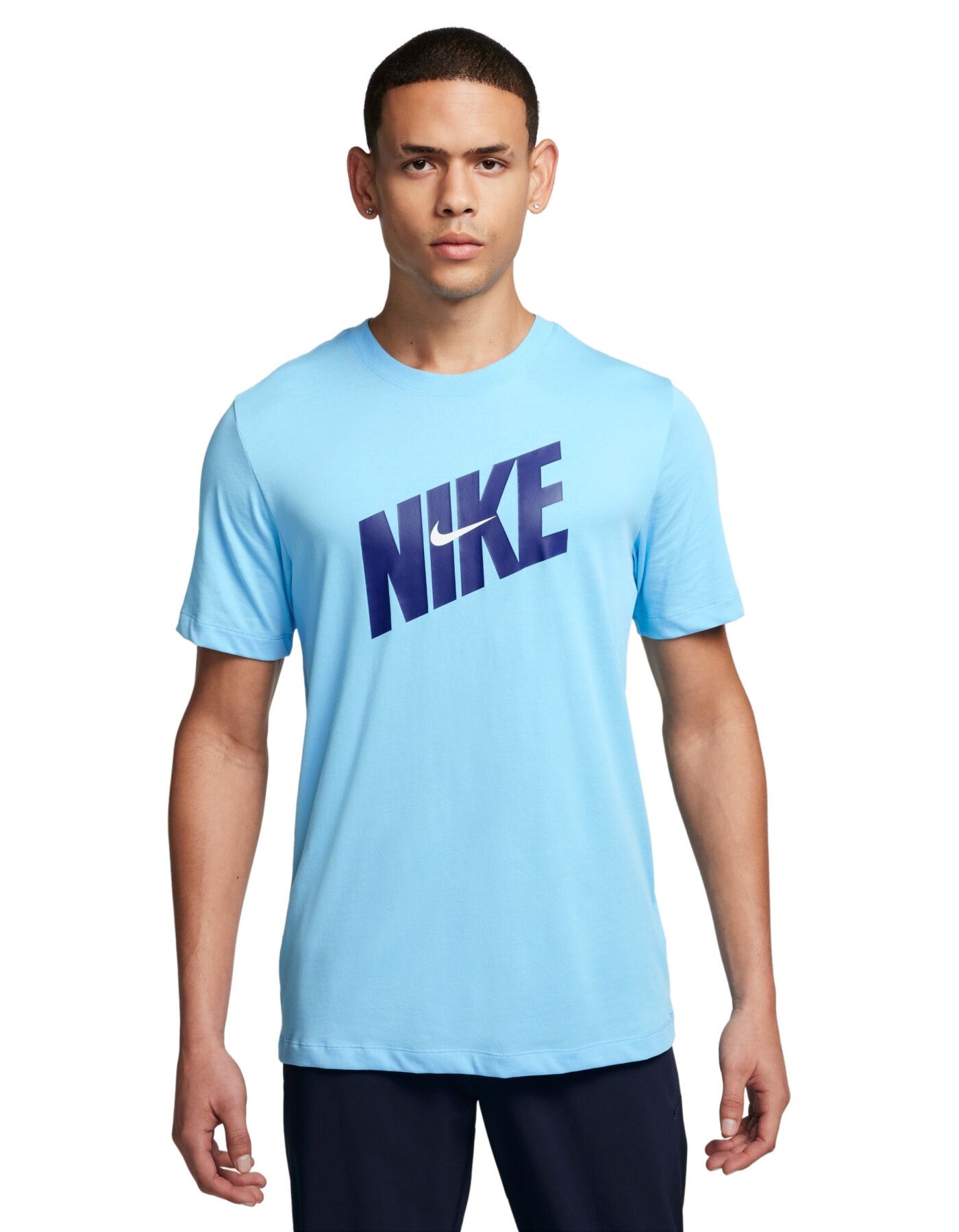 Футболка мужская Nike Dri-FIT Fitness FQ3872 синяя S