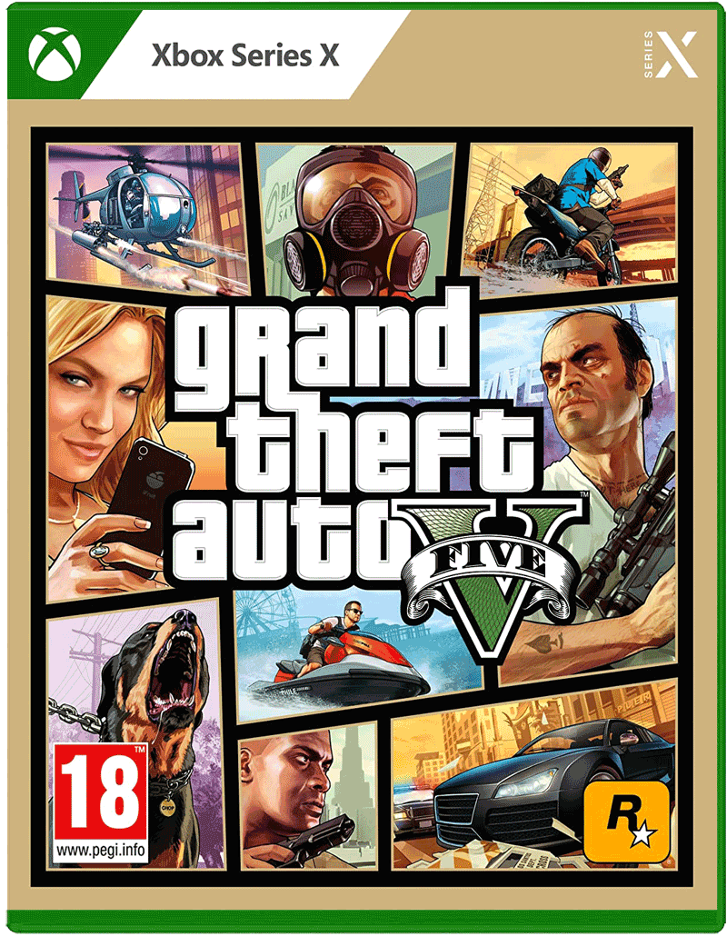 

Игра Grand Theft Auto V (GTA 5) (XBOX Series X, русская версия), GTA 5