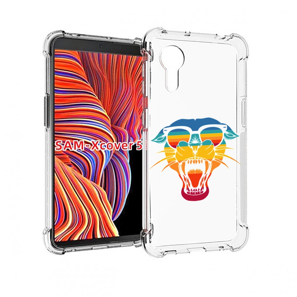 

Чехол MyPads Радужная-пантера для Samsung Galaxy Xcover 5, Прозрачный, Tocco