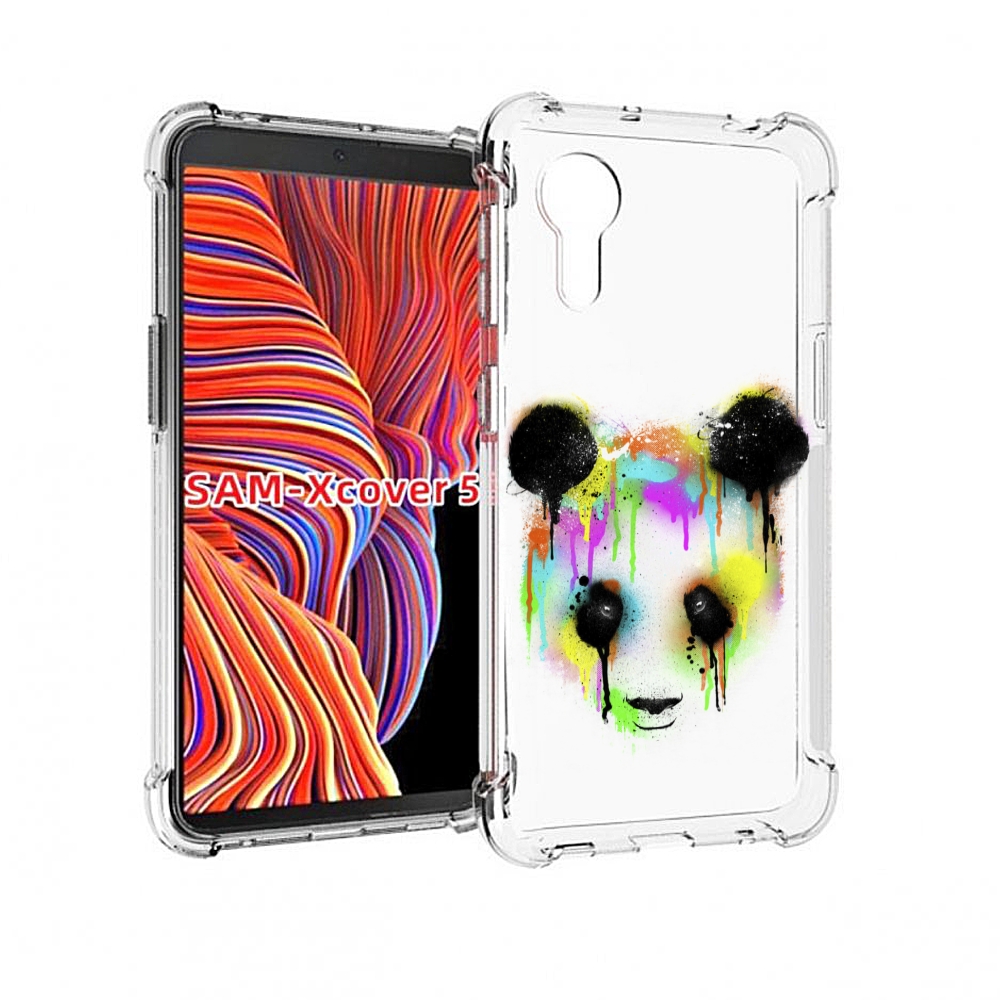

Чехол MyPads Радужная панда для Samsung Galaxy Xcover 5, Прозрачный, Tocco