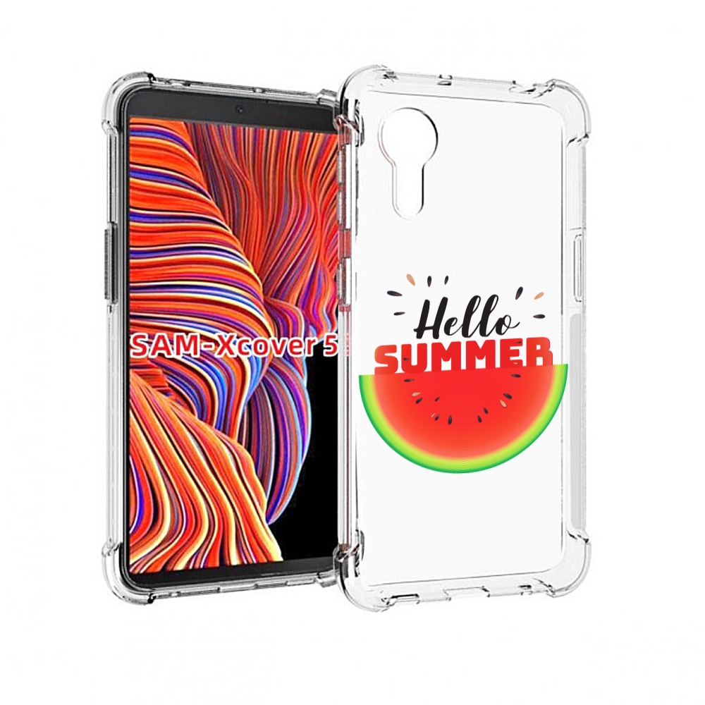 

Чехол MyPads Привет-лето для Samsung Galaxy Xcover 5, Прозрачный, Tocco