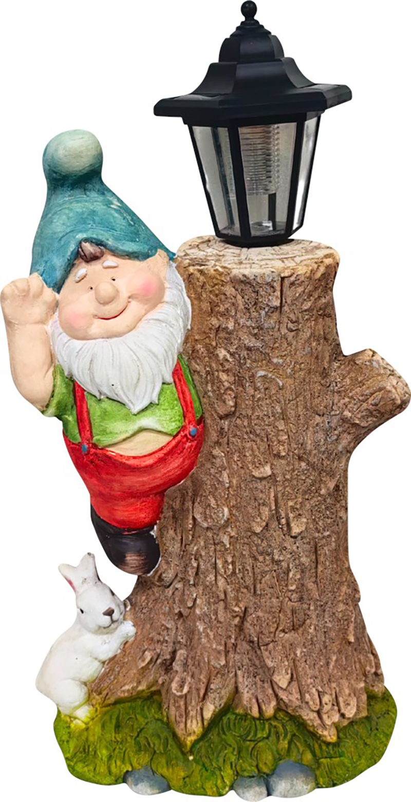 

Садовая фигура Giardino Club Гном с пнем 27 х 19,5 х 49 см, Разноцветный