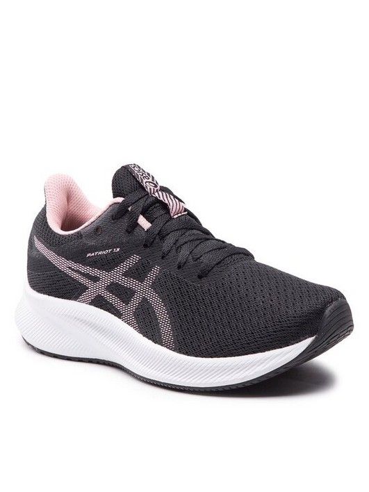 

Кроссовки женские Asics Patriot 13 1012B312 черные 35.5 EU, Черный, Patriot 13 1012B312