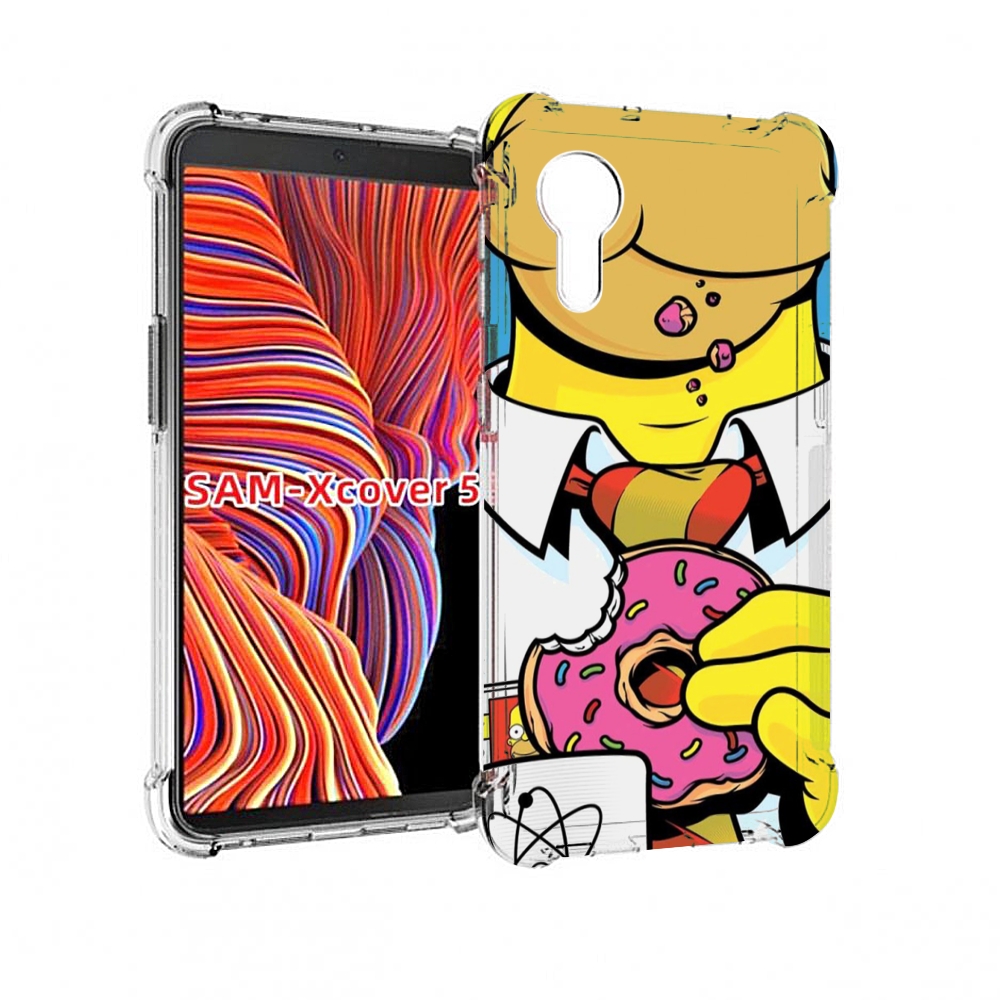 

Чехол MyPads Пончик для Samsung Galaxy Xcover 5, Прозрачный, Tocco