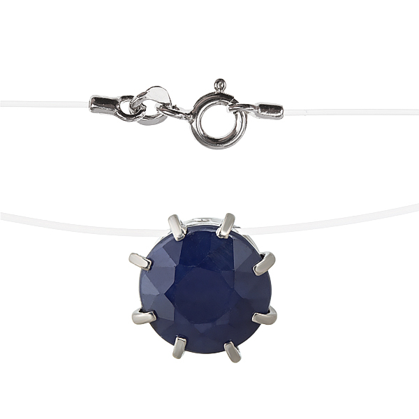

Колье из серебра с сапфиром 39 см Balex Jewellery 9504057198, 9504057198