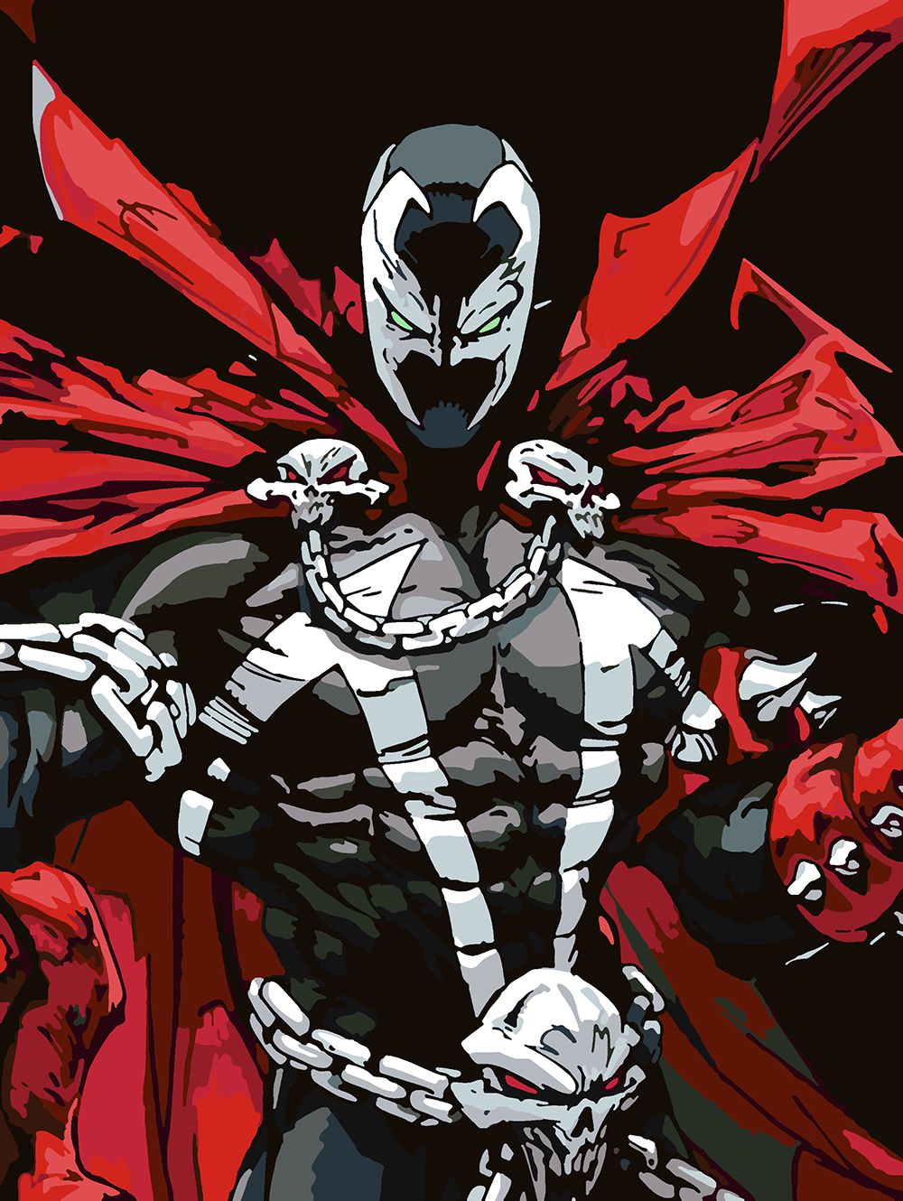 

Картина по номерам Красиво Красим Spawn, 70 х 80 см, Spawn