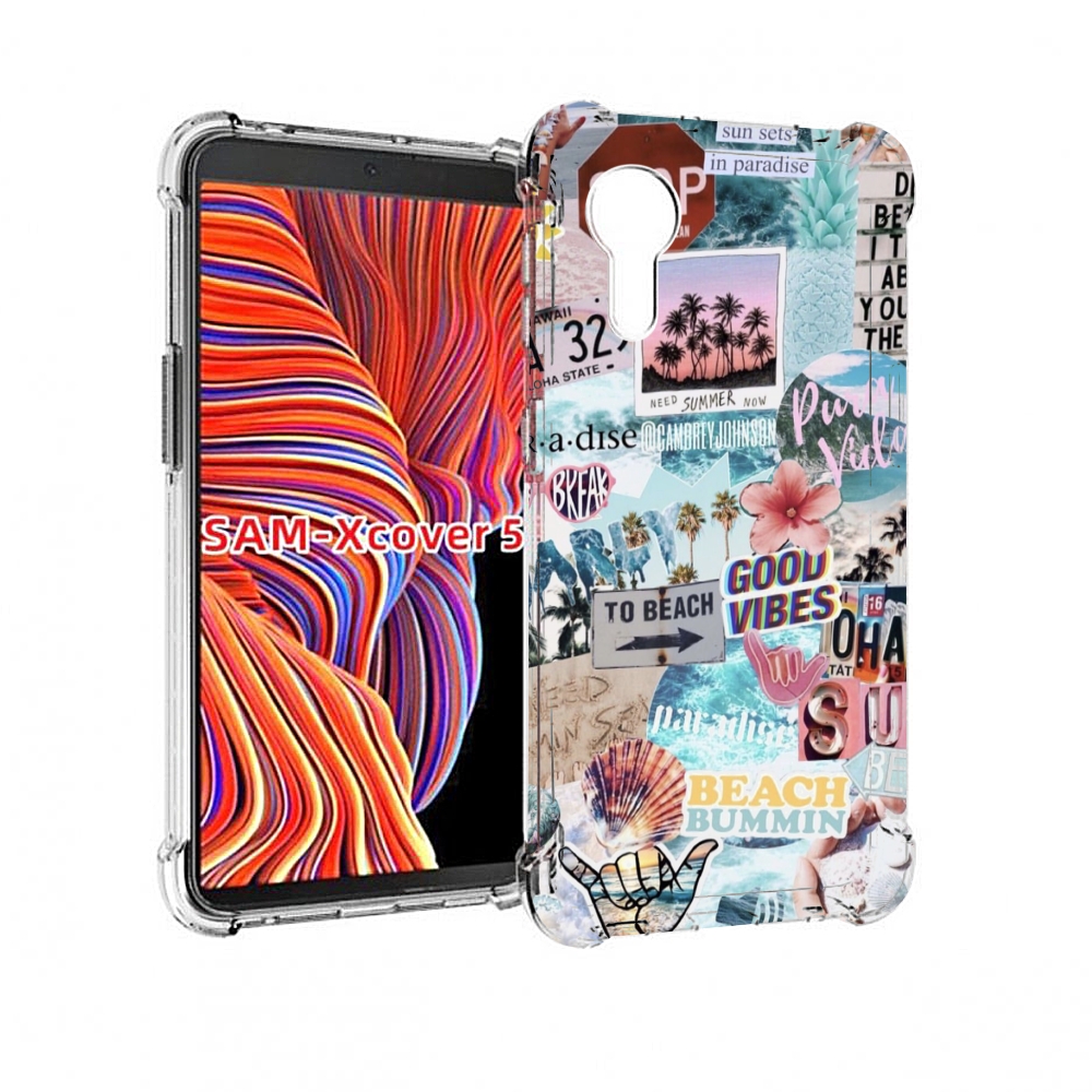 

Чехол MyPads Пляжи-постер для Samsung Galaxy Xcover 5, Прозрачный, Tocco