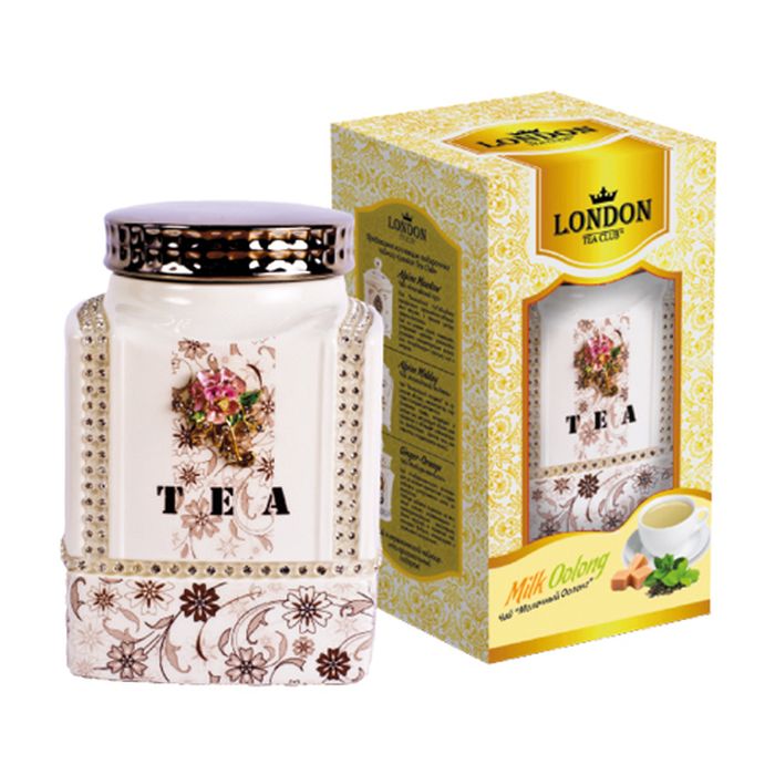 Чай London Tea Club Чайница фарфоровая Молочный Оолонг 100 г