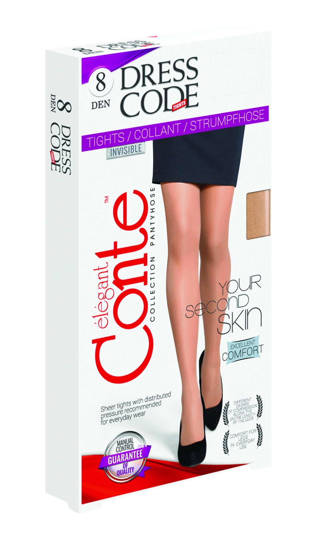 

Колготки женские Conte DRESS CODE 8 бежевые S, Бежевый, DRESS CODE 8