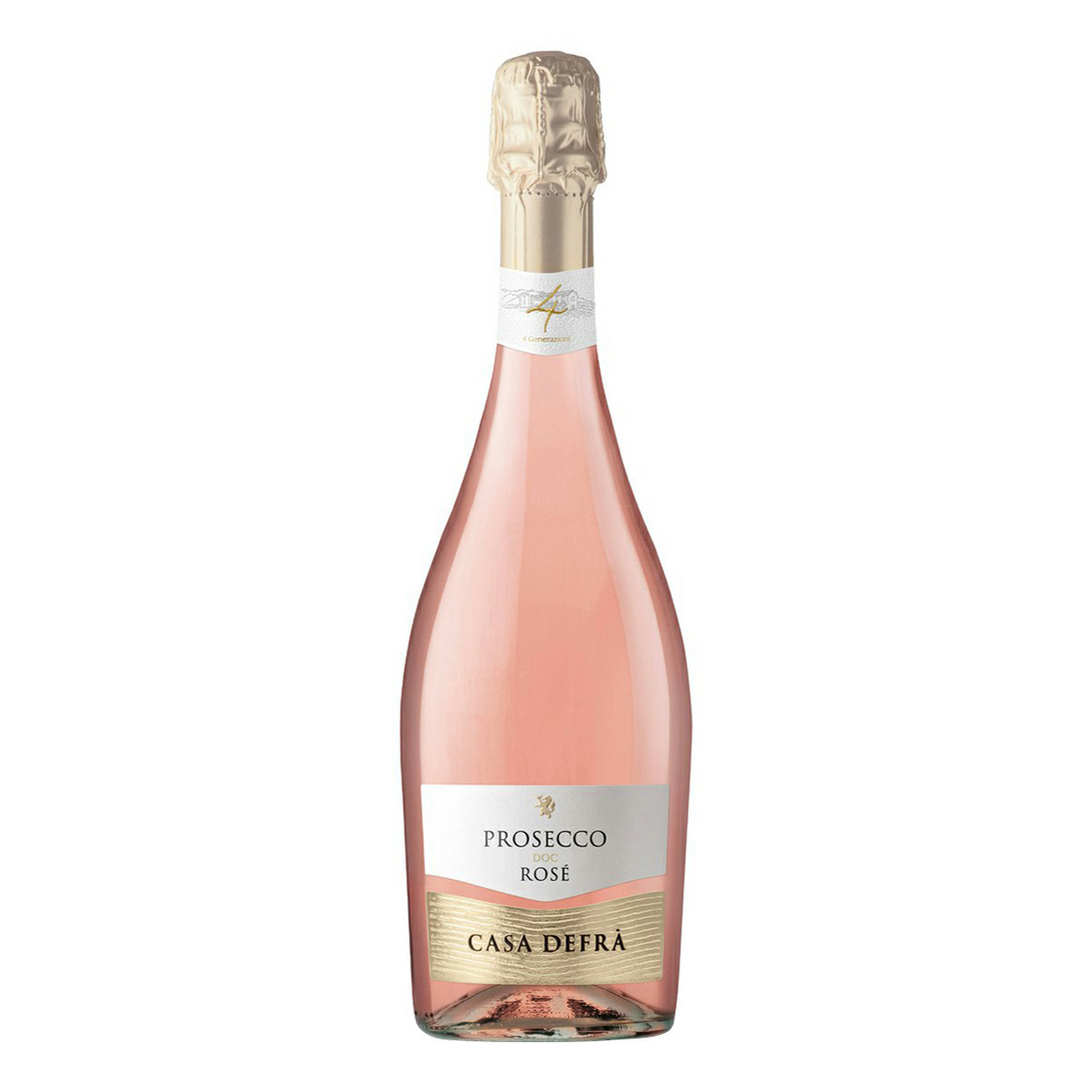 

Вино игристое Casa Defra Prosecco Rose розовое брют 11% 0,75 л Италия