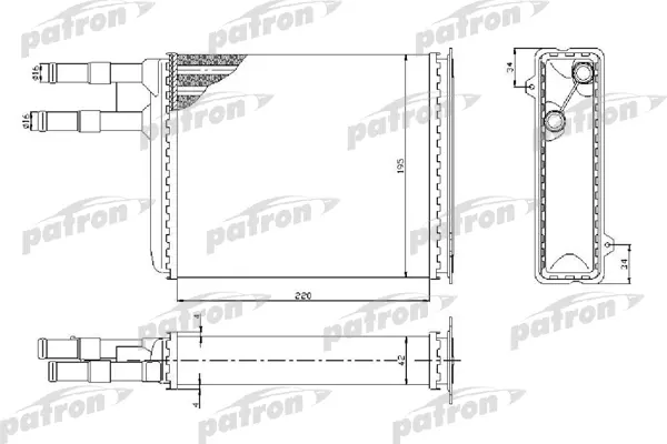 Радиатор PATRON PRS2081