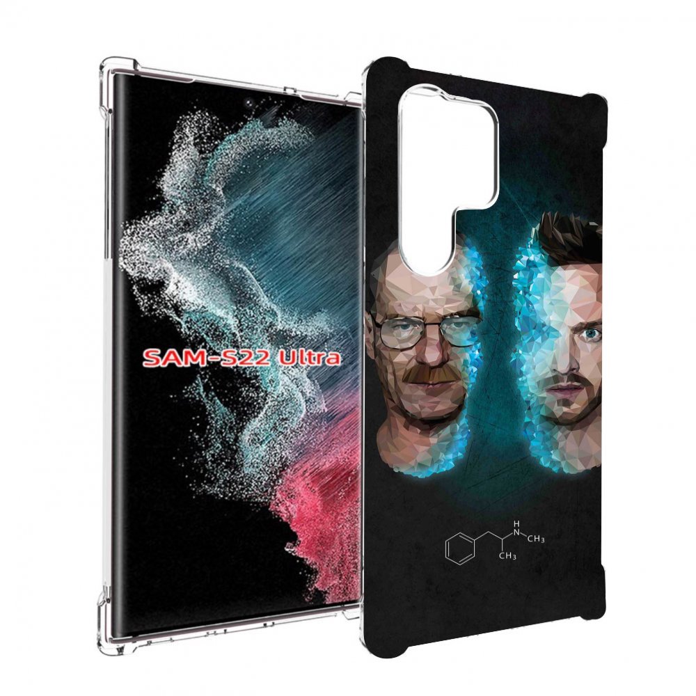 

Чехол MyPads во-все-тяжкие для Samsung Galaxy S23 Ultra, Прозрачный, Tocco
