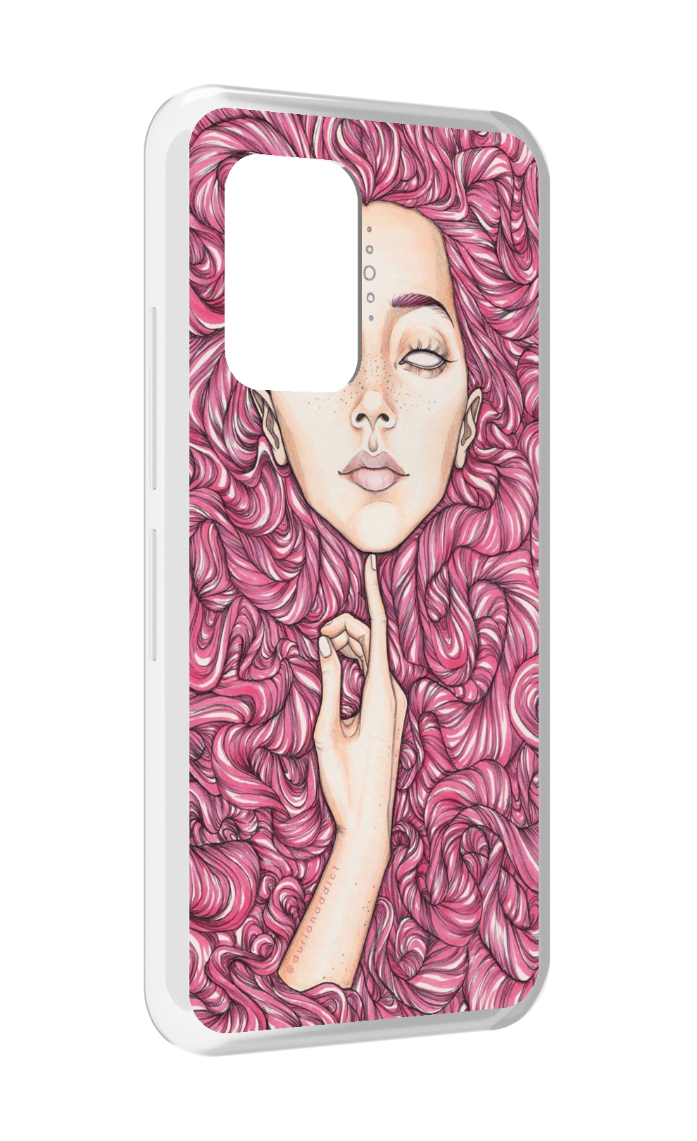 

Чехол MyPads девушка утонула в волосах женский для UMIDIGI Bison GT, Прозрачный, Tocco