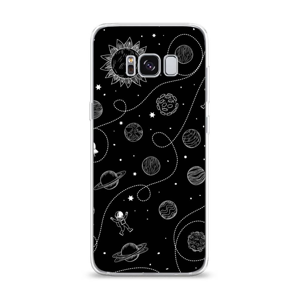 

Чехол Awog на Samsung Galaxy S8 "В невесомости", Бежевый, 24750-4