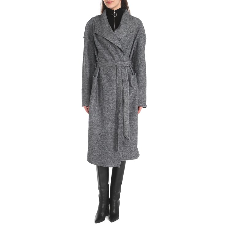 

Пальто женское Calzetti INES серое XS, Серый, INES