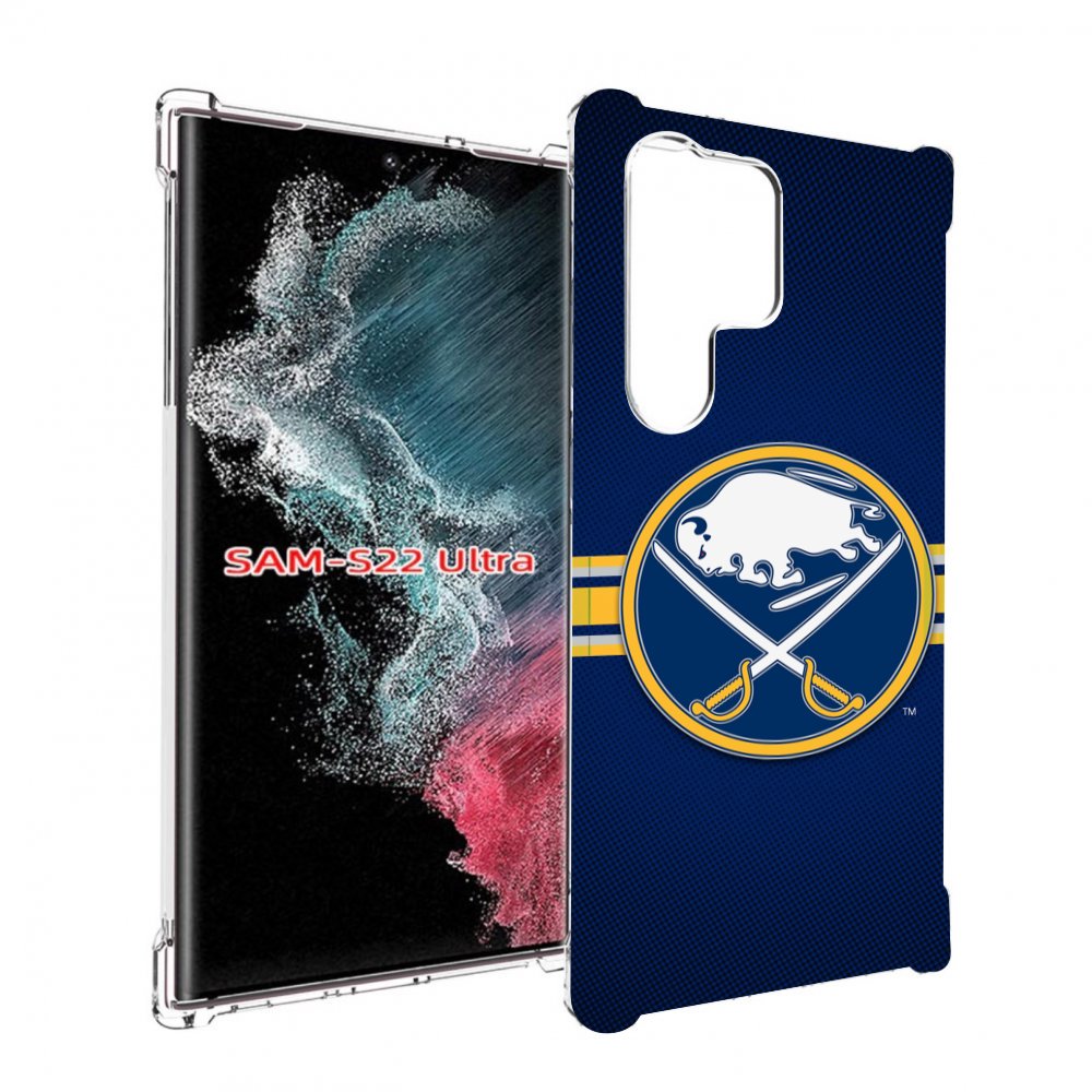 

Чехол MyPads Buffalo Sabres для Samsung Galaxy S23 Ultra, Прозрачный, Tocco