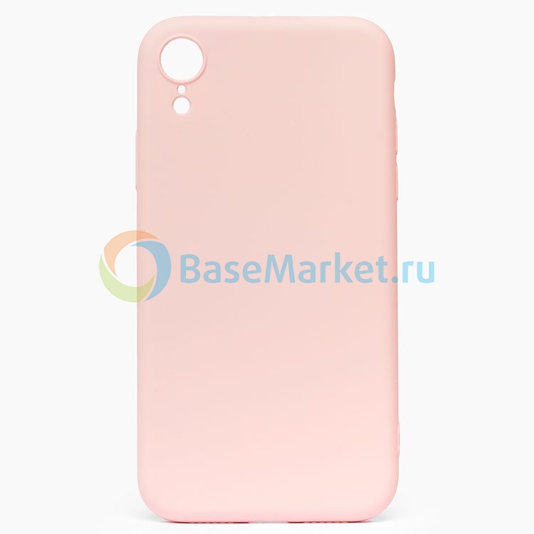 Чехол накладка Activ Full Original Design BaseMarket для Apple iPhone XR (розовый)