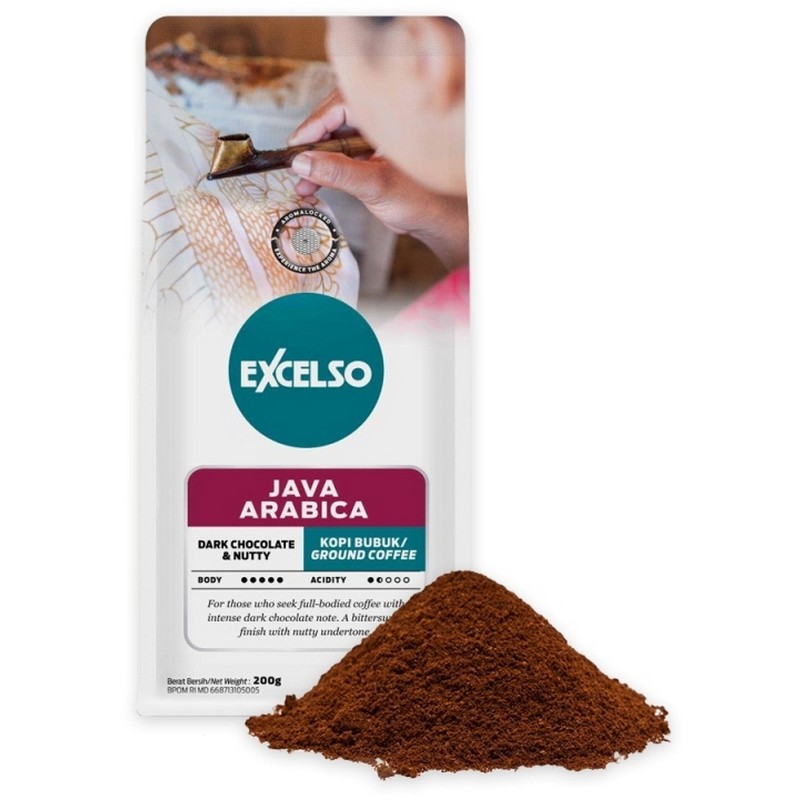 

Кофе молотый Excelso "Java Arabica", 200 г