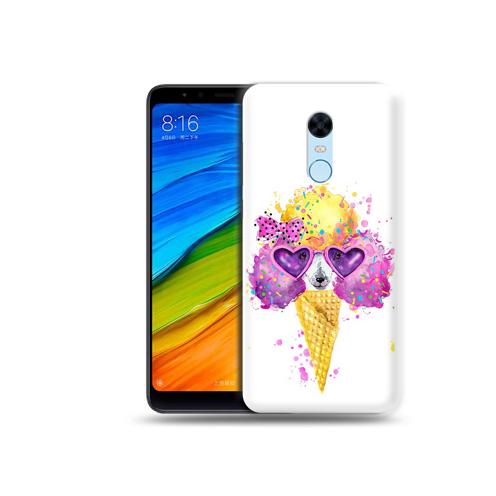 

Чехол MyPads Tocco для Xiaomi Redmi 5 Plus Рожок (PT94743.327.146), Прозрачный, Tocco