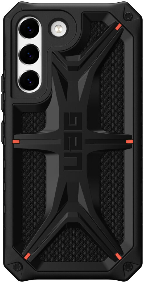 фото Чехол urban armor gear (uag) monarch series для galaxy s22, kevlar-black (213421113940)