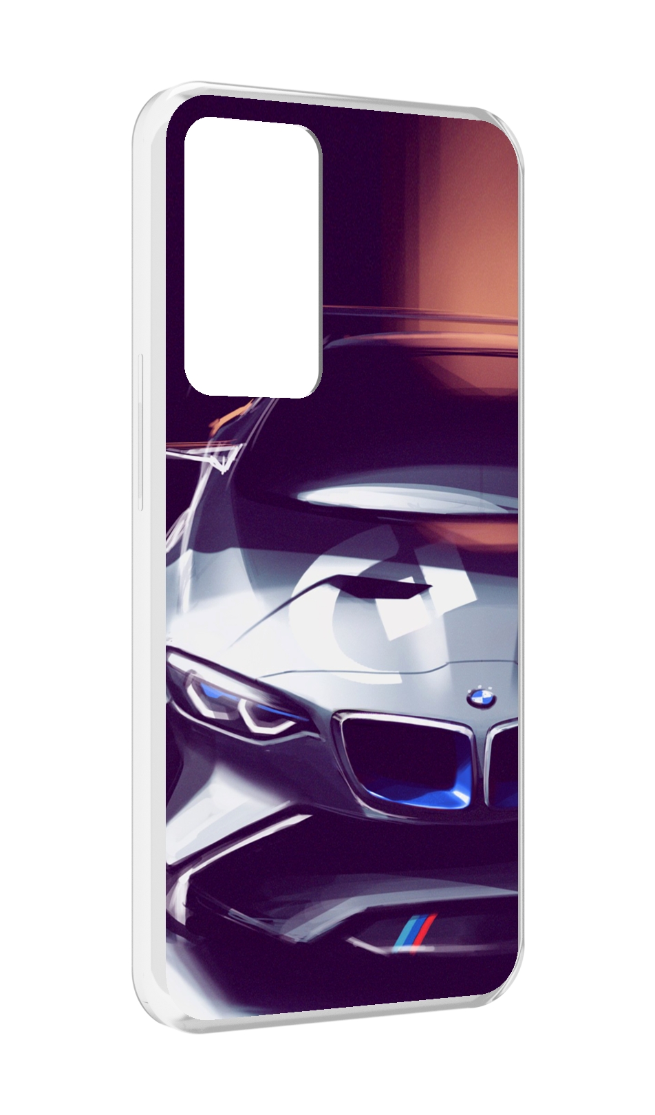 

Чехол MyPads Бэмвэ мужской для OPPO Reno 8 Lite, Прозрачный, Tocco