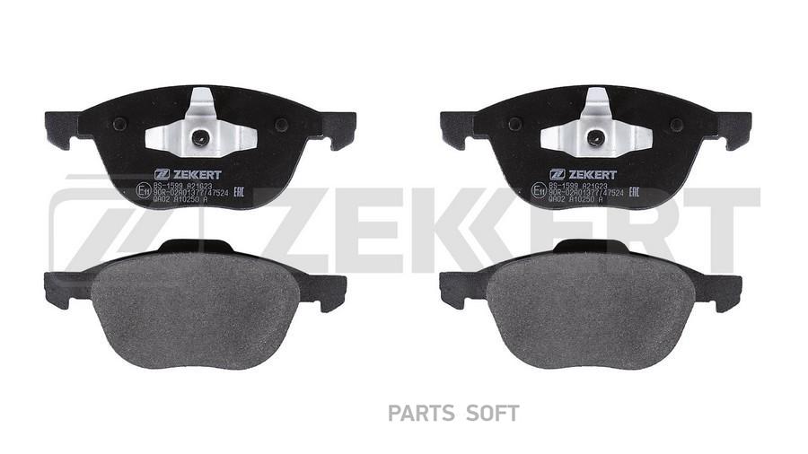 

Колодки тормозные Ford Focus II 04-, III 11-; Mazda 3 03-14, Volvo S40 04- ZEKKERT BS1599
