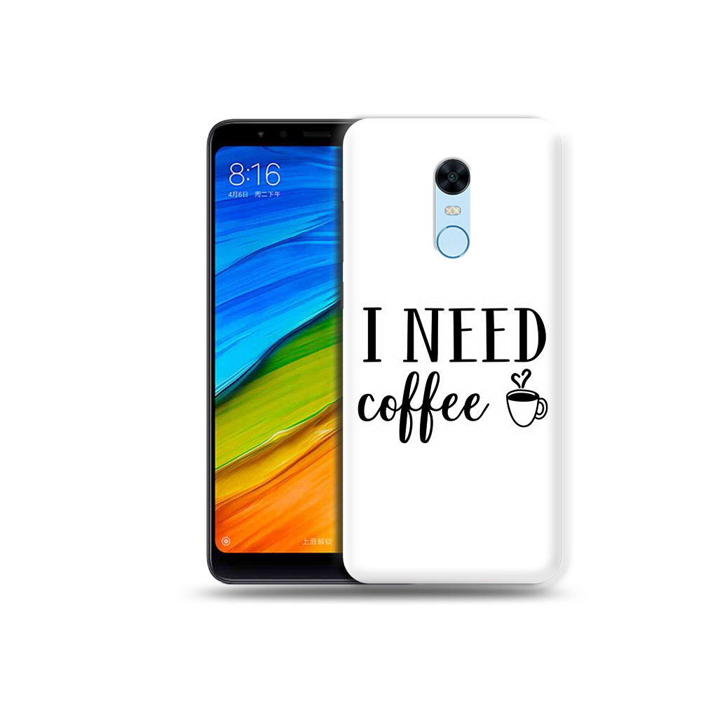 

Чехол MyPads Tocco для Xiaomi Redmi 5 Plus Мне нужен кофе (PT94743.327.121), Прозрачный, Tocco