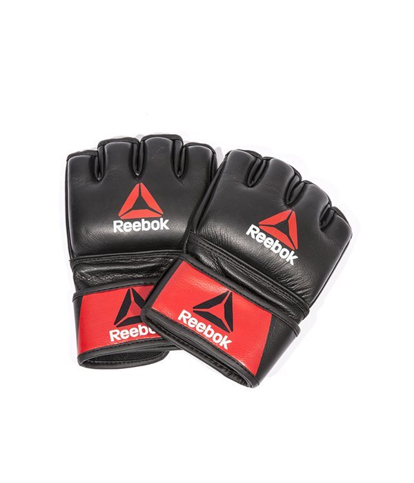

Перчатки ММА, кожа  REEBOK RSCB-10320RDBK, Черный;красный, rscb-10320rdbk