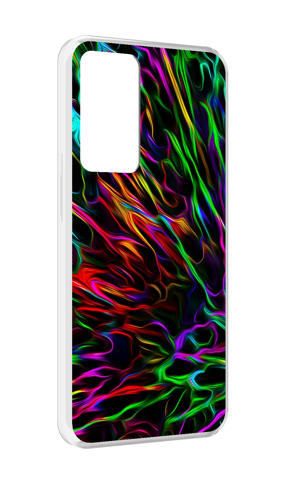 

Чехол MyPads Бензин для OPPO Reno 8 Lite, Прозрачный, Tocco