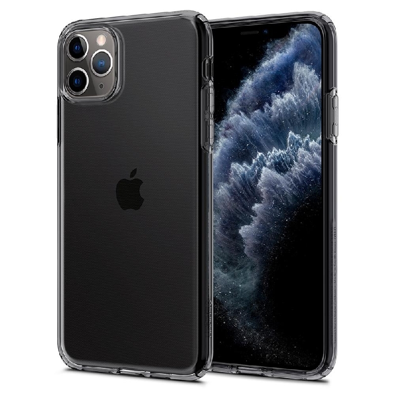 

Чехол Spigen Liquid Crystal Space Crystal для Apple iPhone 11 Pro, тёмно-прозрачный