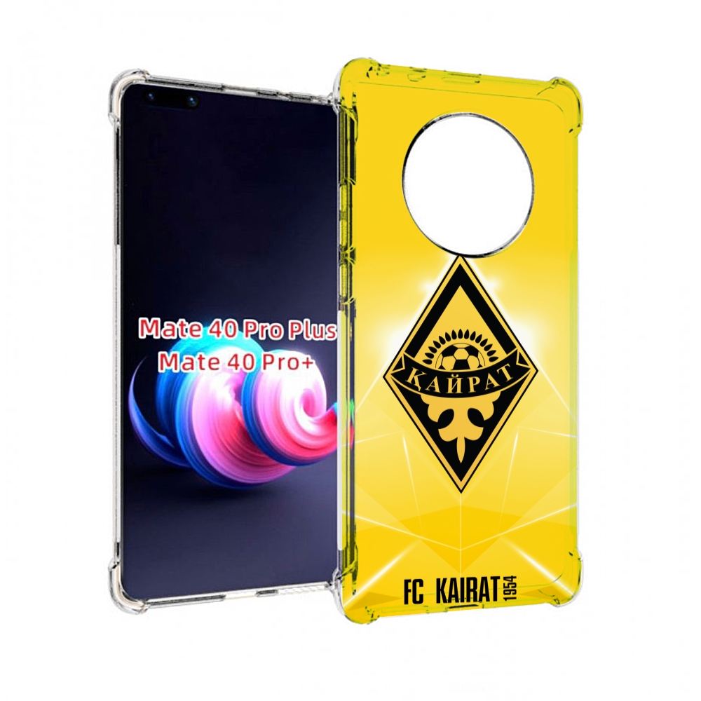 

Чехол MyPads фк каират алматы для Huawei Mate 40 Pro+ Plus, Прозрачный, Tocco