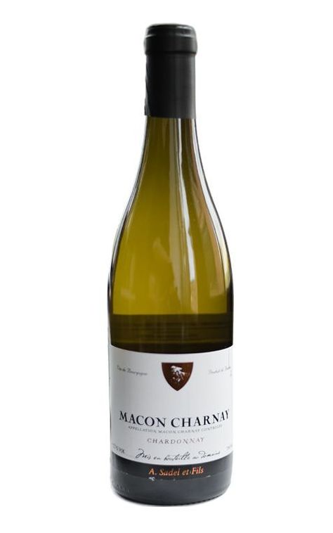 

Вино сухое белое Famille Sadel Macon Charnay Chardonnay 2017, Франция, 0.75 л