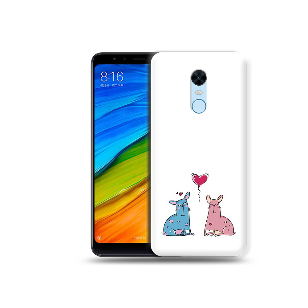 

Чехол MyPads Tocco для Xiaomi Redmi 5 Plus Лама любовь (PT94743.327.102), Прозрачный, Tocco