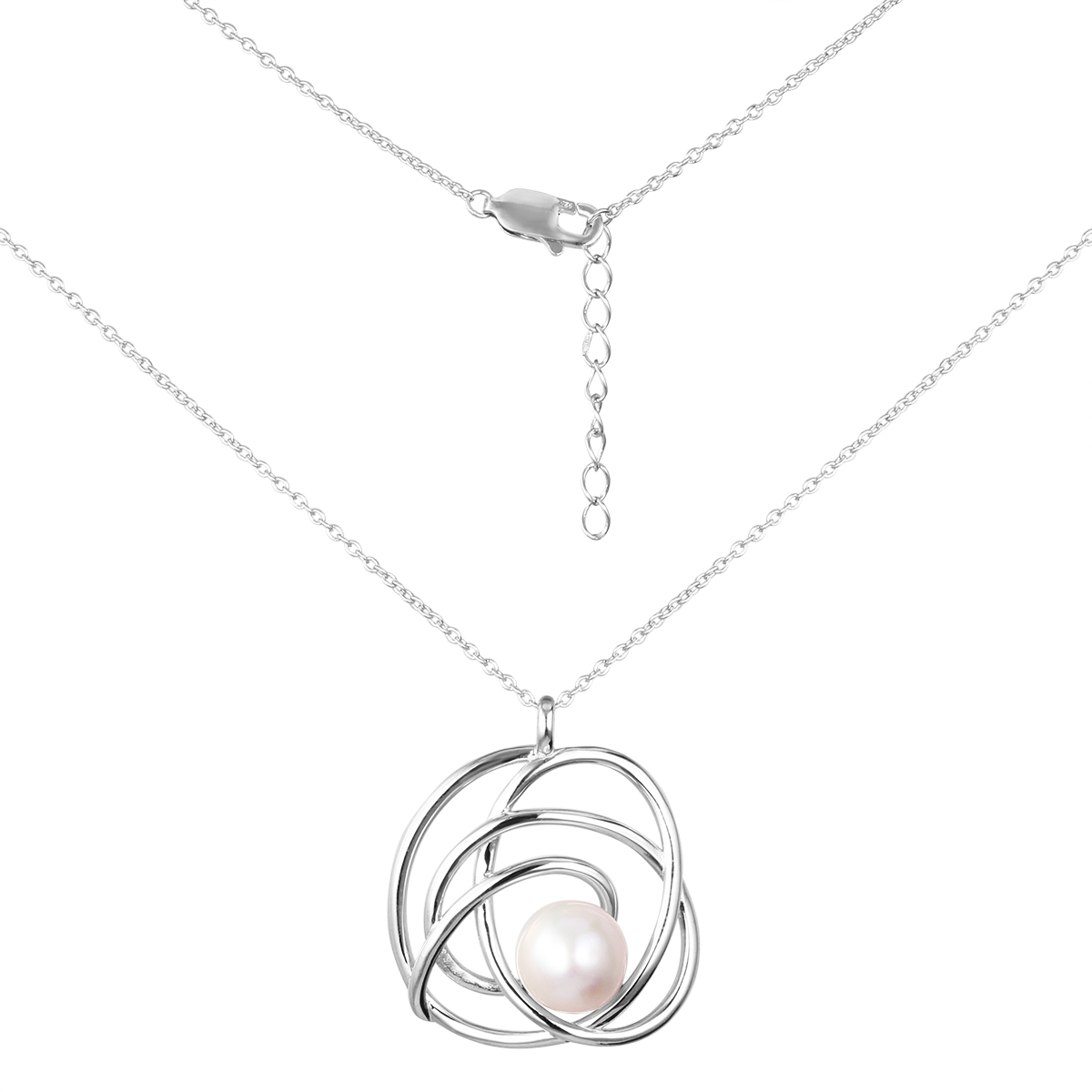 

Колье из серебра 42 см Balex Jewellery 9458930004, жемчуг культивированный, 9458930004