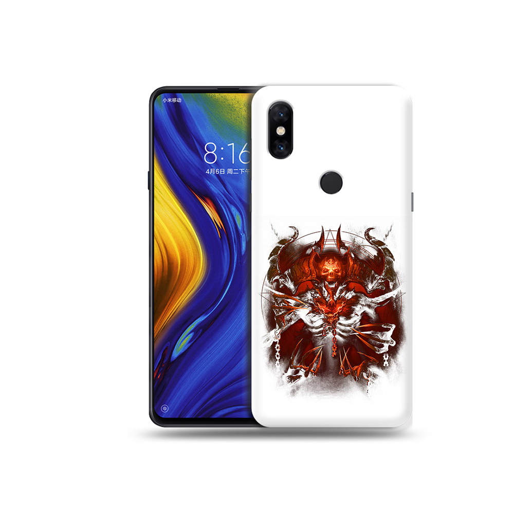 

Чехол MyPads Tocco для Xiaomi Mi Mix 3 яркий демон (PT119757.326.708), Прозрачный, Tocco