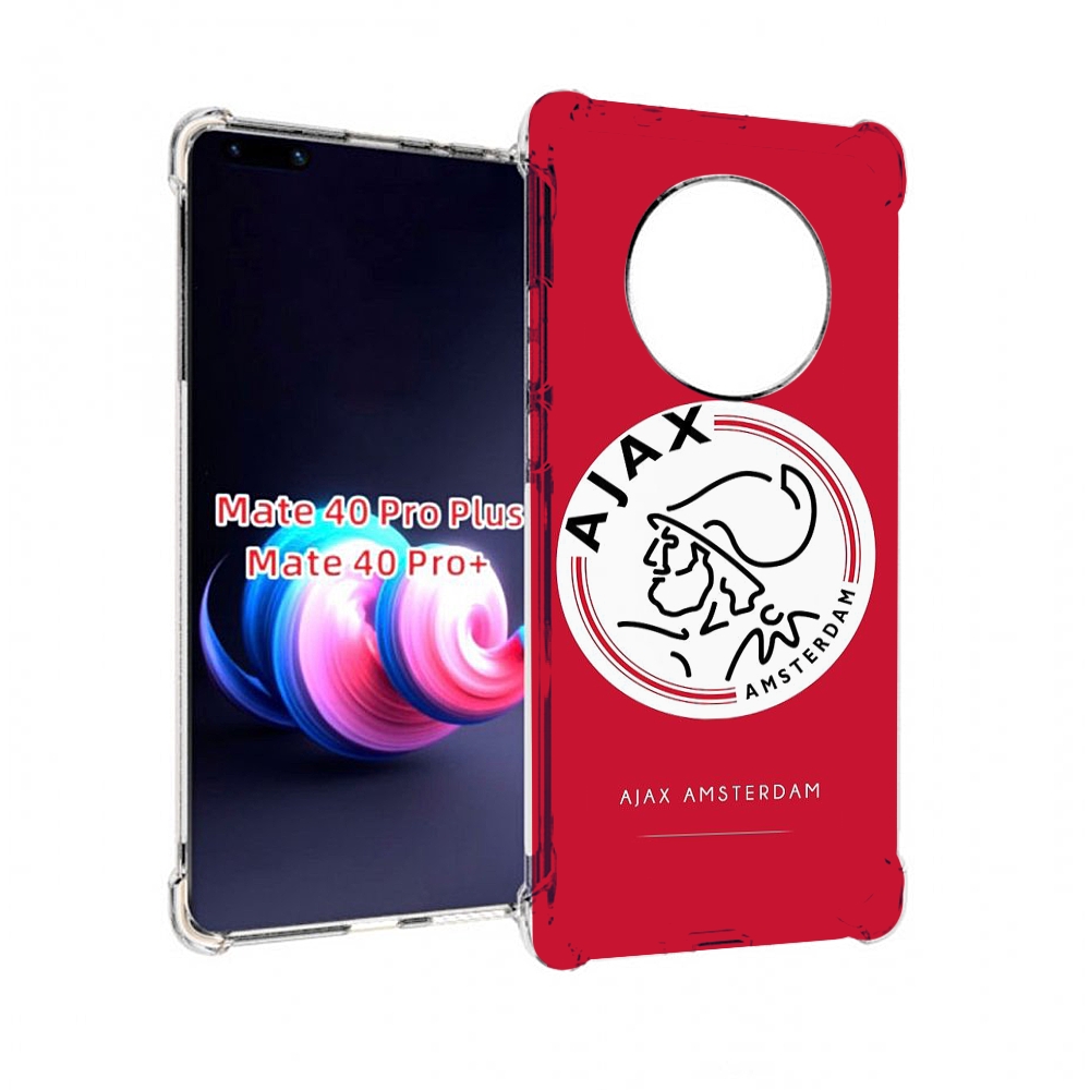 

Чехол MyPads фк аякс амстердам для Huawei Mate 40 Pro+ Plus, Прозрачный, Tocco