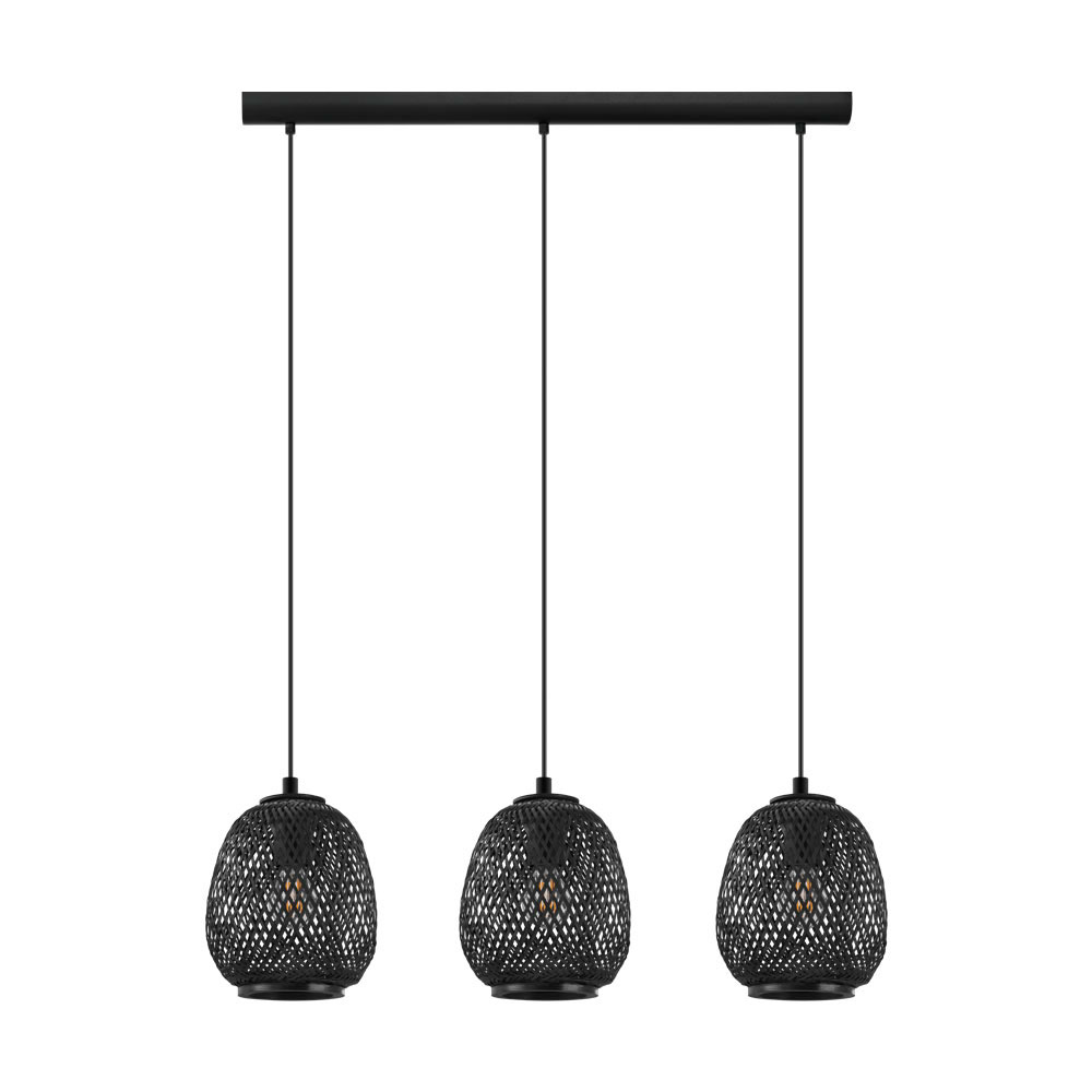 

Светильник подвесной Eglo Dembleby 1 43266, Черный, E27 120