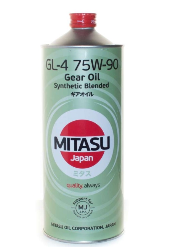 фото Масло трансмиссионное п/синтетическое mitasu gear oil gl-4 1л mj4431