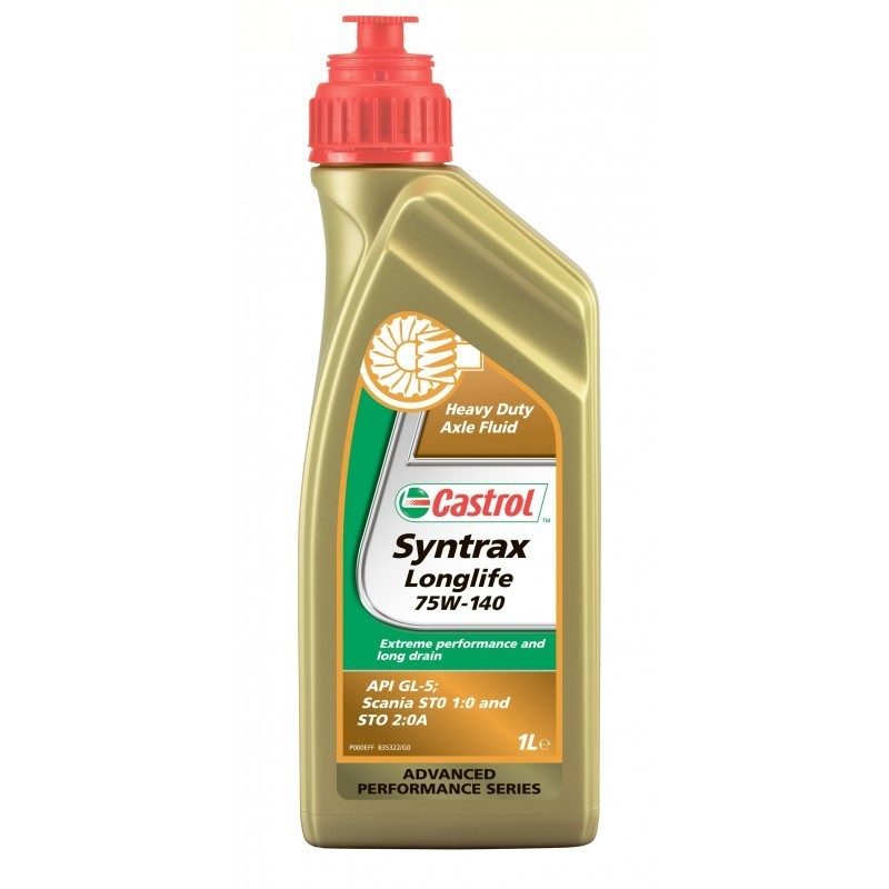 фото Масло трансмиссионное castrol syntrax longlife 75w-140 1л 4008177071751