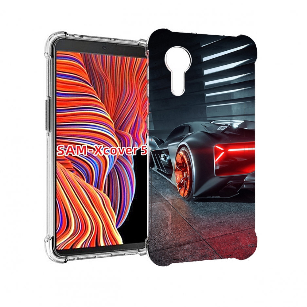 

Чехол MyPads Ночной-город мужской для Samsung Galaxy Xcover 5, Прозрачный, Tocco