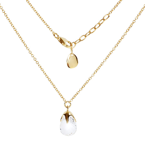 

Колье из серебра 45 см Balex Jewellery 9432930113, фианит, 9432930113