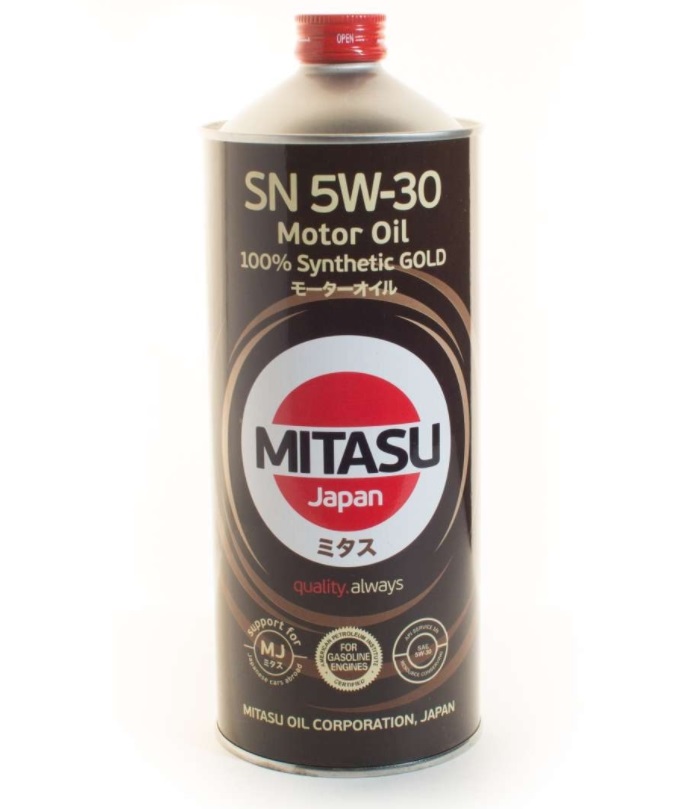 Моторное масло Mitasu Gold SN 5W30 1л